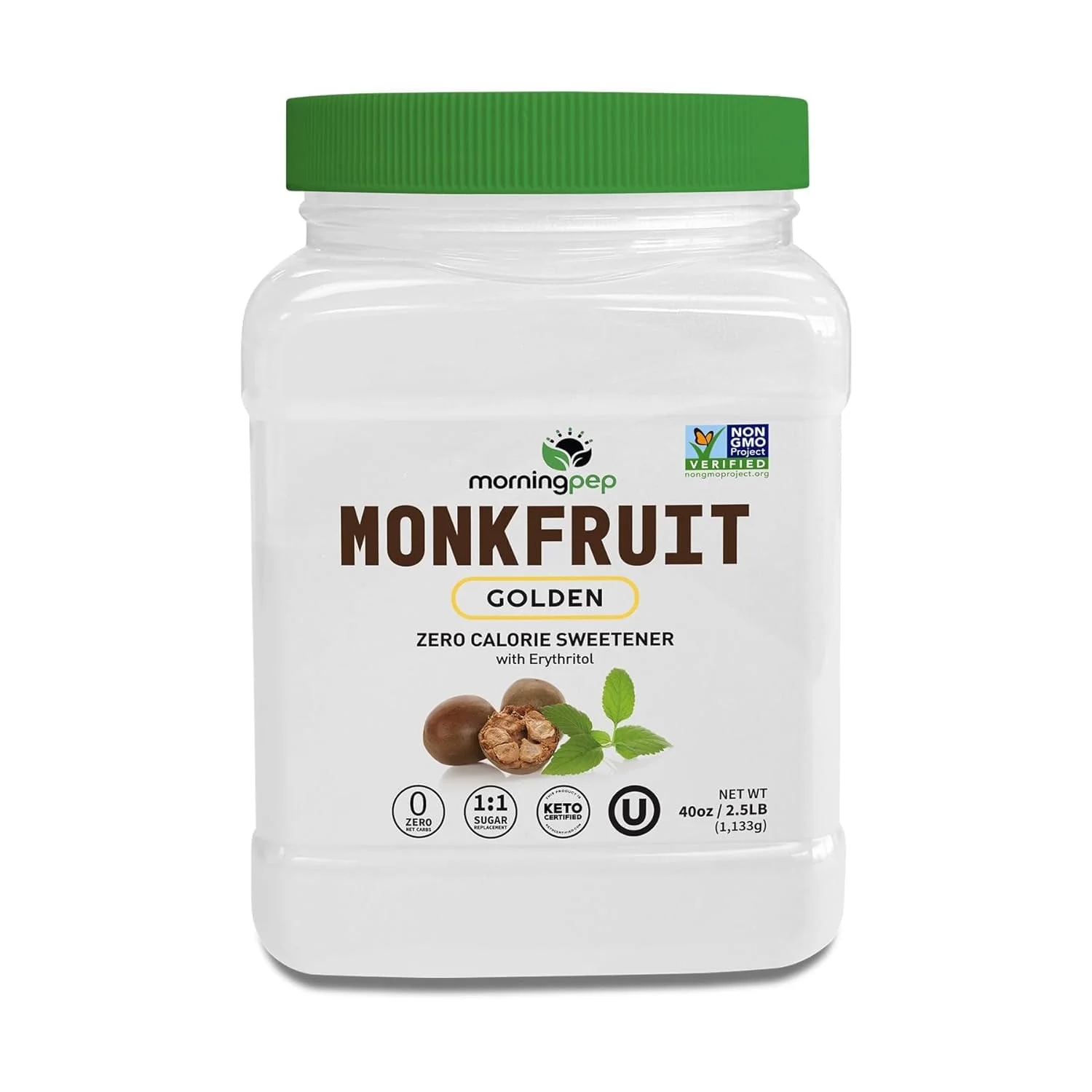 Morning Pep Monk Fruit Sweetener