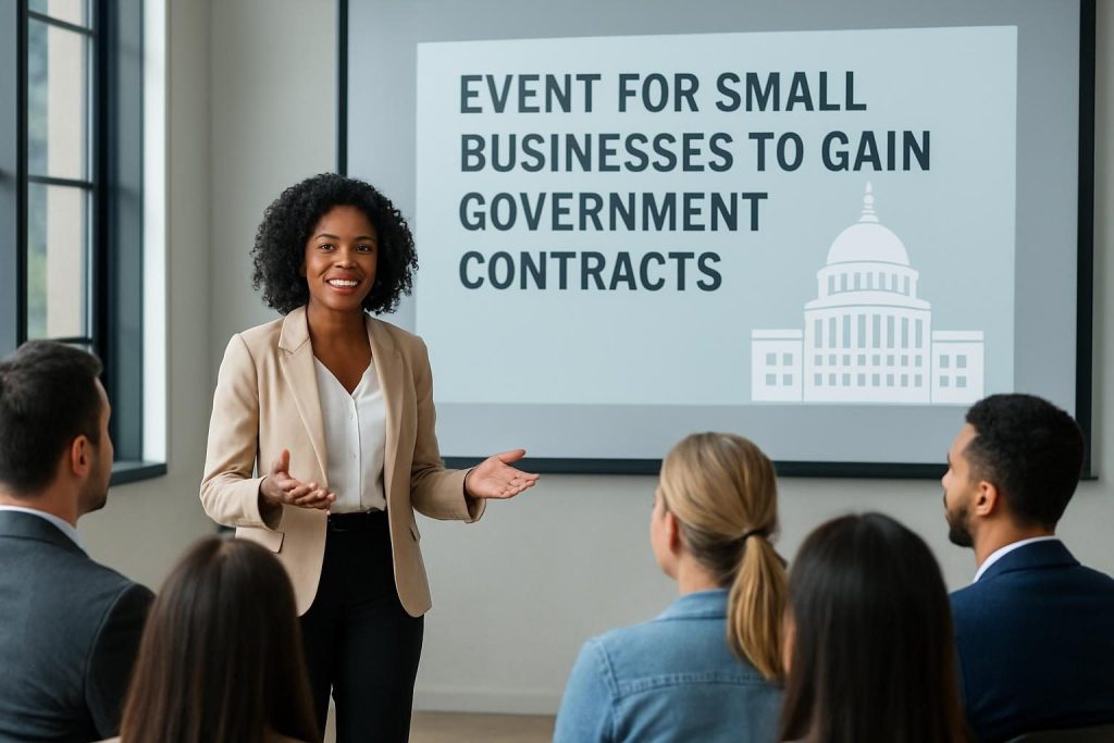 Event for small businesses to gain government contracts