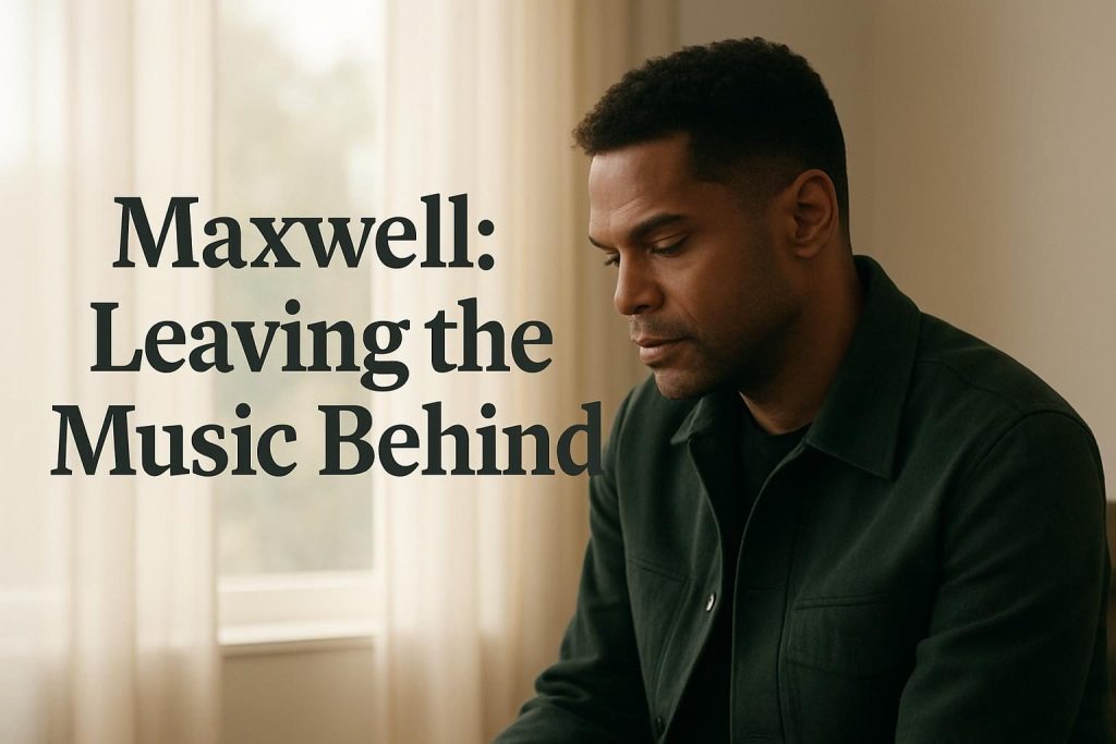 Maxwell: Leaving the Music Behind