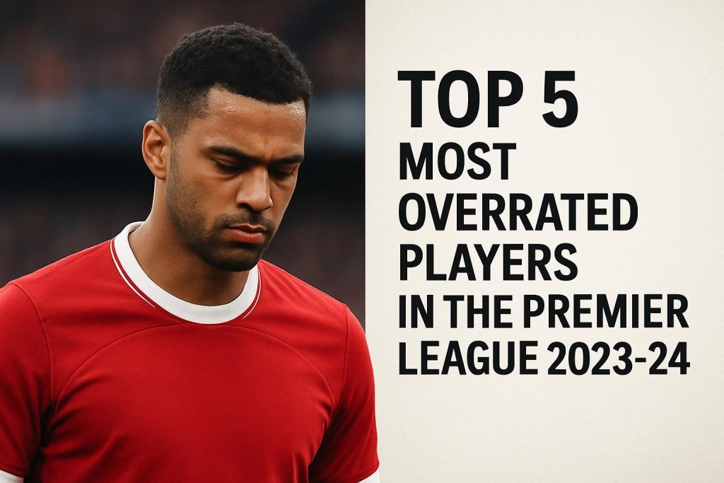 Top 5 most overrated players in the Premier League 2023-24